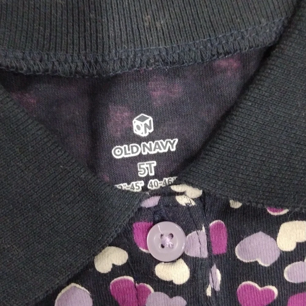 Old Navy & Okie-Dokie | Set of 3 - 2 Long Sleeves Shirts & a Black Pants size 5T